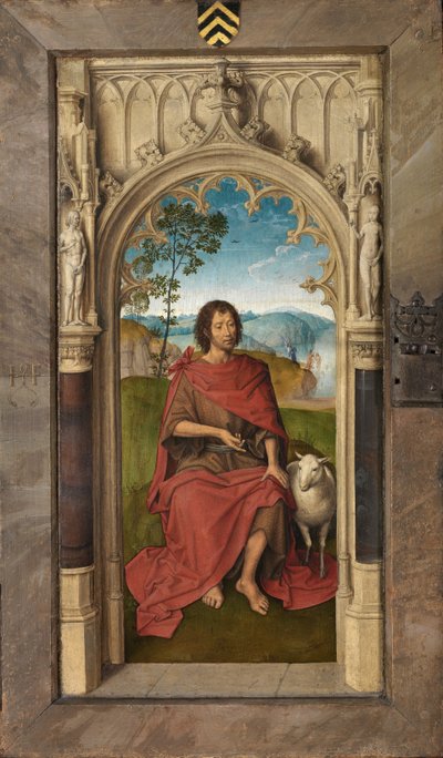 Panneau extérieur du Triptyque de Jan Floreins - Hans Memling