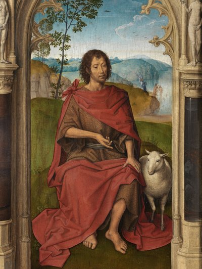 Panneau extérieur du Triptyque de Jan Floreins - Hans Memling