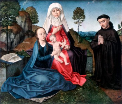 Sainte Anne, la Vierge et l