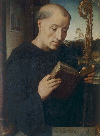 Saint Benoît, 1487 - Hans Memling