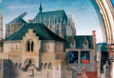 Reliquaire de Sainte Ursule, Départ de Cologne (détail) - Hans Memling