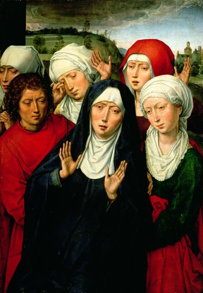 Les Saintes Femmes, panneau droit du Diptyque de la Déposition, vers 1492-94 - Hans Memling