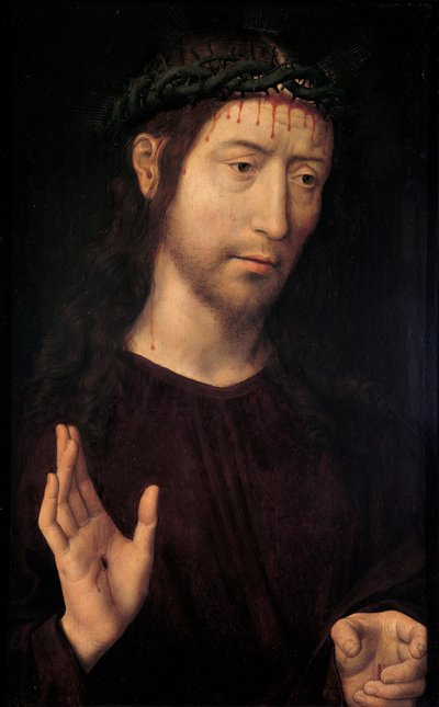 Le Christ de douleur bénissant, 1480-1490 - Hans Memling