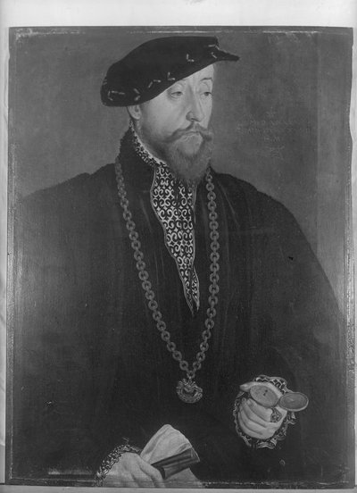 Portrait de Pankraz von Freyberg - Hans Muelich or Mielich