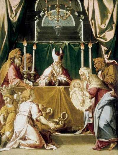 La Présentation au Temple - Hans Muelich or Mielich