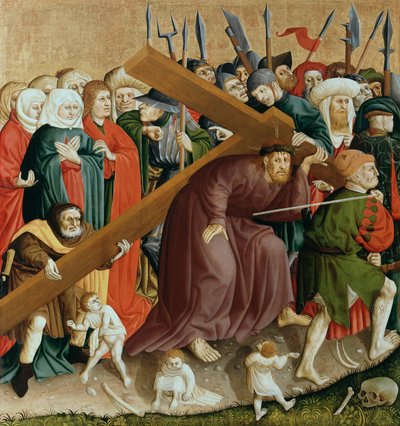 Christ portant la croix. Les ailes de l