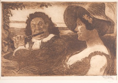 Idylle de Fredensborg - Hans Nikolaj Hansen