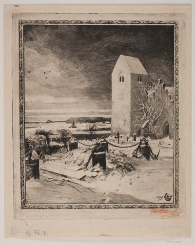 Haut sur une branche. VI. Le cimetière - Hans Nikolaj Hansen