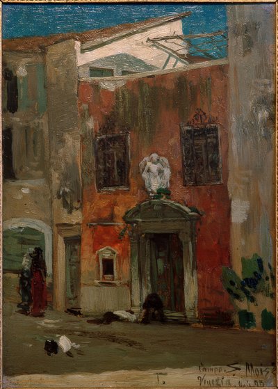 H.P. Feddersen le Jeune, Campo S. Moisè, Venise - Hans Peter Feddersen der Jüngere