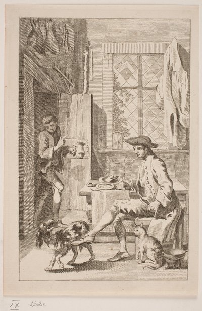Le fermier, le chat et le chien - Hans Quist