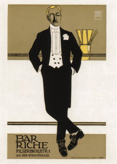 Bar Riche, 1907 - Hans Rudi Erdt