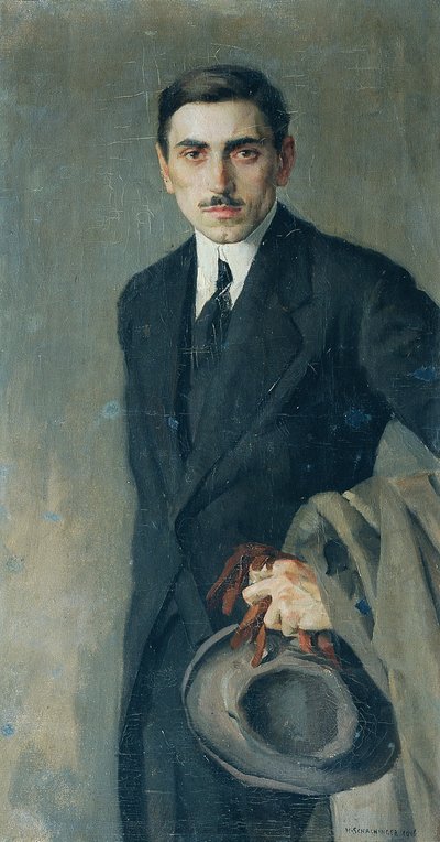 Le peintre Fritz Zerritsch - Hans Schachinger