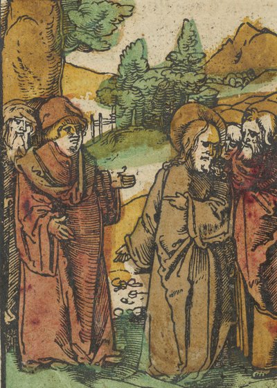Christ avertissant les disciples des faux prophètes, du Das Plenarium, 1517 - Hans Schäufelein the Elder