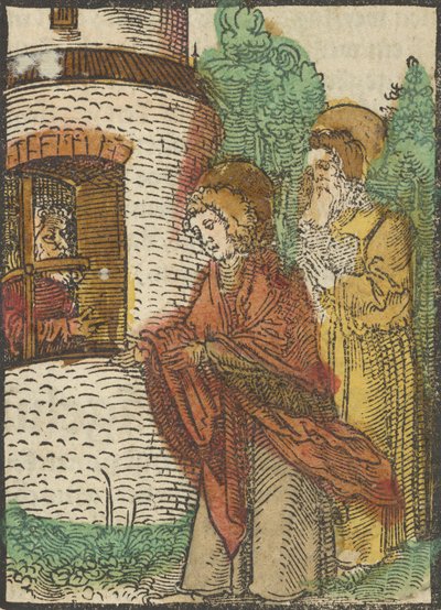 Saint Jean en prison, de Das Plenarium, 1517 - Hans Schäufelein the Elder