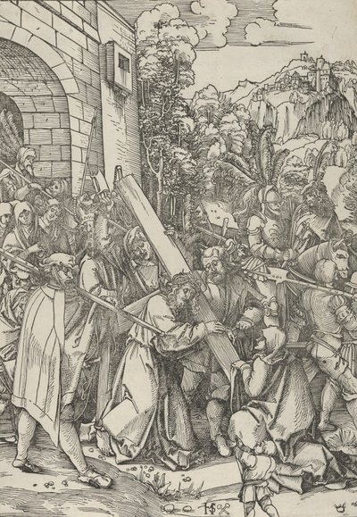Le Portement de Croix - Hans Schäufelein the Elder