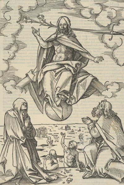Le Jugement dernier, du Speculum passionis domini nostri Ihesu Christi, 1507 - Hans Schäufelein the Elder