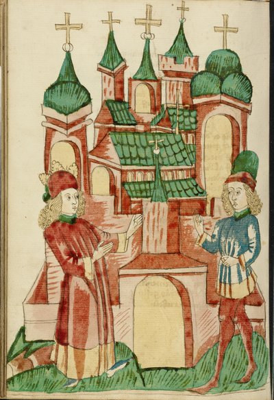 Josaphat fait ériger des croix sur les toits de la ville - Hans Schilling