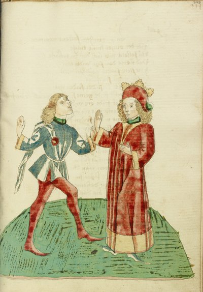 Le roi Josaphat choisit Barochias comme successeur - Hans Schilling