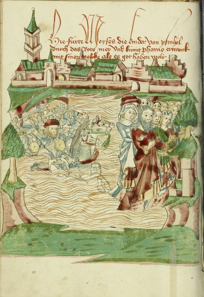 La traversée de la mer Rouge - Hans Schilling