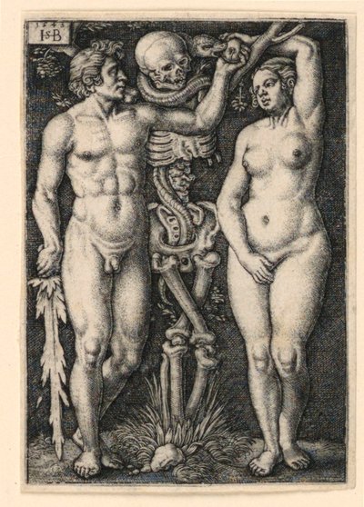 Adam et Ève - Hans Sebald Beham