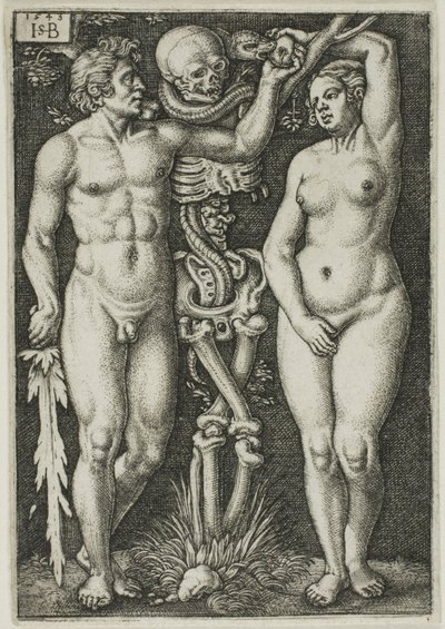 Adam et Ève - Hans Sebald Beham