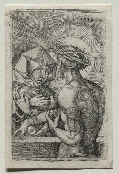 Le Christ et la Vierge - Hans Sebald Beham