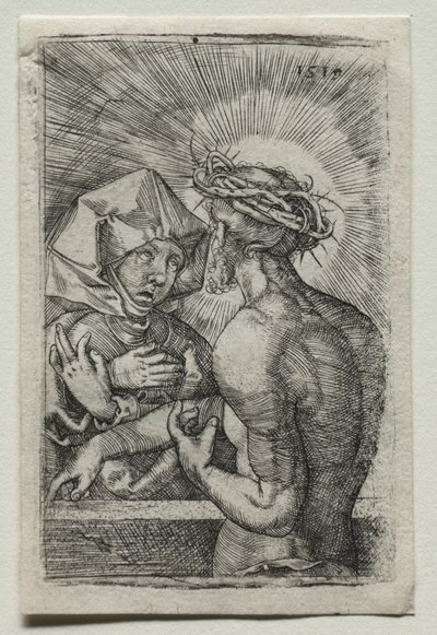 Le Christ et la Vierge, 1519 - Hans Sebald Beham
