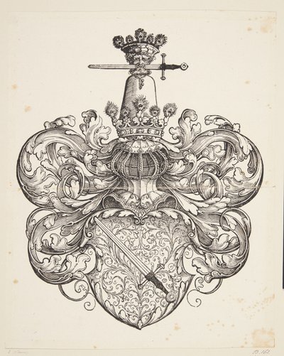 Blason de la famille Kress von Kressenstein - Hans Sebald Beham