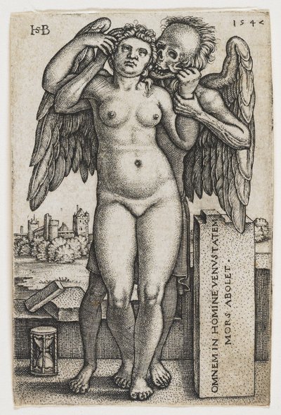 La Mort saisissant une femme, 1547 - Hans Sebald Beham