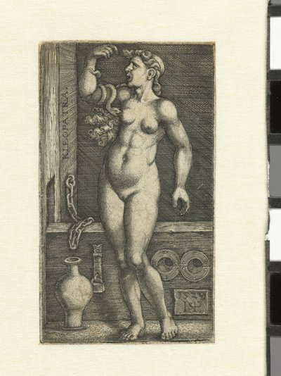 Mort de Cléopâtre - Hans Sebald Beham