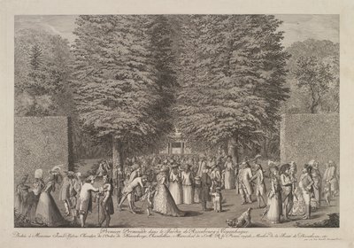 Paysans festifs (mai et juin) - Hans Sebald Beham