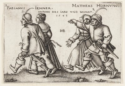 Janvier et février - Hans Sebald Beham