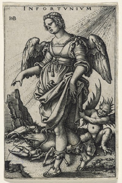 Malheur (Das Ungluck) - Hans Sebald Beham