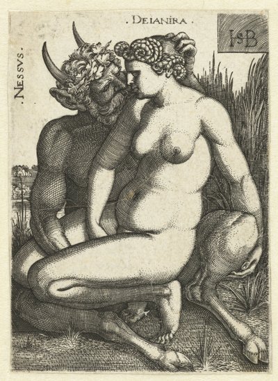 Nessus et Déjanire - Hans Sebald Beham