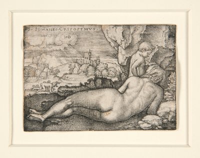 Pénitence de Saint Jean Chrysostome - Hans Sebald Beham