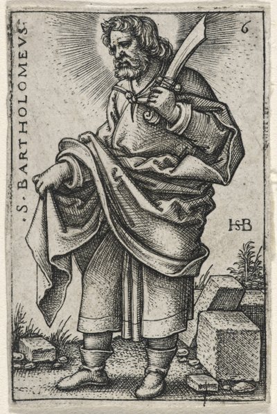 Saint Barthélemy, 1541-46 - Hans Sebald Beham