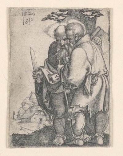 Saint Barthélemy et Saint Matthias - Hans Sebald Beham