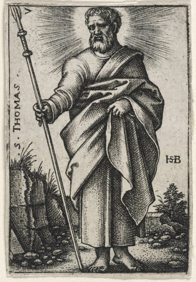 Saint Thomas, 1541-46 - Hans Sebald Beham