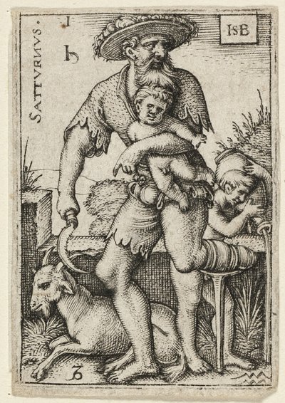 Saturne, première planche de l