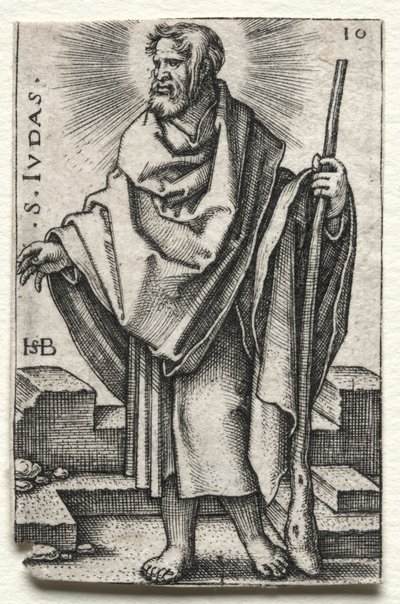 Saint Judas - Hans Sebald Beham