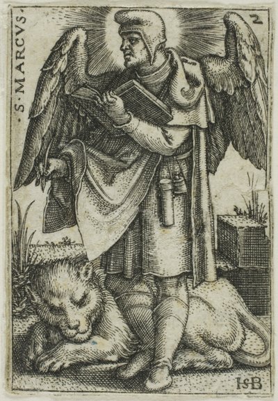 Saint Marc, des Quatre Évangélistes - Hans Sebald Beham