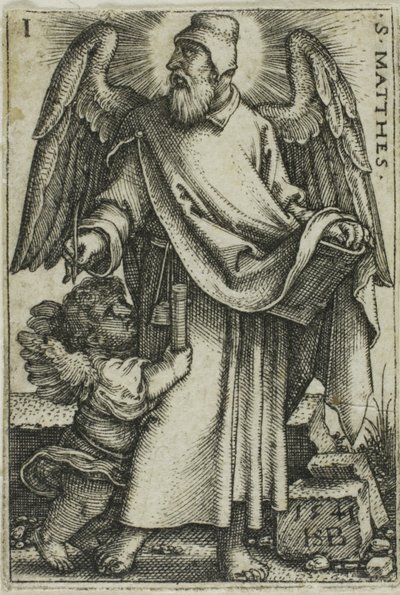 Saint Matthieu, des Quatre Évangélistes - Hans Sebald Beham