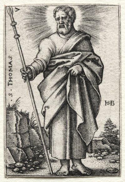 Saint Thomas - Hans Sebald Beham