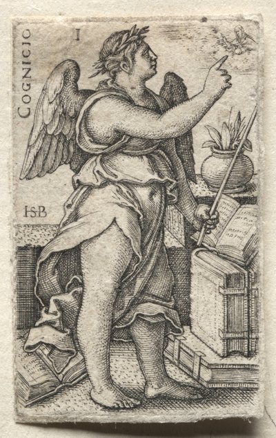 La connaissance de Dieu et les sept vertus cardinales - Hans Sebald Beham