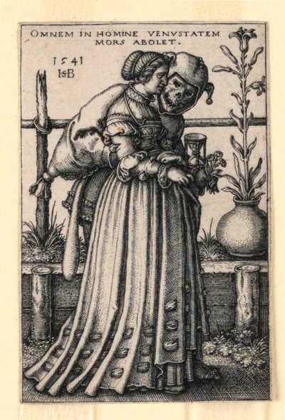 La Dame et la Mort - Hans Sebald Beham