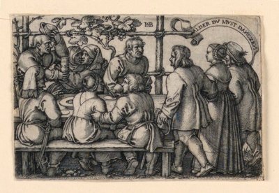 La fête des paysans (Alder du must danczen) - Hans Sebald Beham