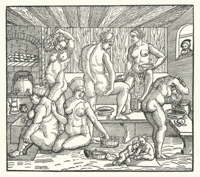 Femmes se baignant - Hans Sebald Beham