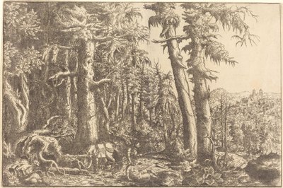 Le Bon Samaritain, vers 1558 - Hans Sebald Lautensack