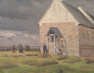 Une tempête se prépare derrière l