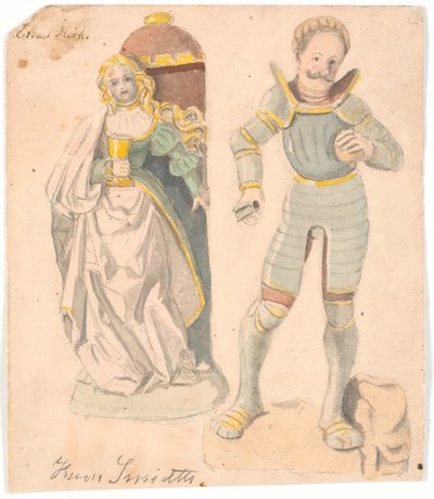 Étude avec deux figures d